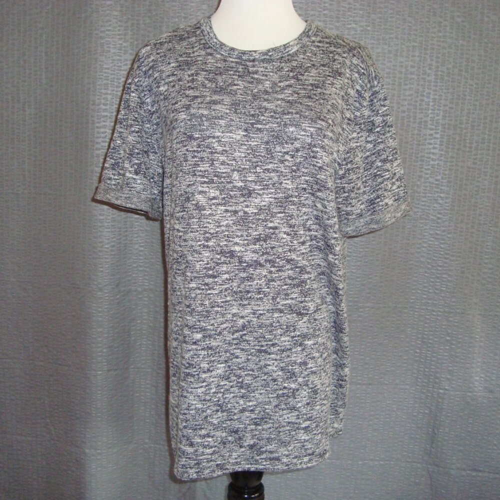 NWT Piphany Carlyle Unisex Light Weight Knit Tee Blue Gray sz M